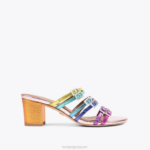 Kurt Geiger 女性 ロンドンピエラブロックミュール D60X6159 マルチ/その他 |履物