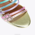 Kurt Geiger 女性 ロンドンピエラブロックミュール D60X6192 メタルコンビネーション |履物 - Image 4