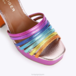 Kurt Geiger 女性 ロンドンピエラプラットフォームサンダル D60X6193 マルチ/その他 |履物 - Image 5