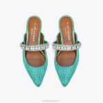 Kurt Geiger 女性 ロンドンプリンスリークリスタル D60X6668 ティール |履物