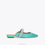 Kurt Geiger 女性 ロンドンプリンスリークリスタル D60X6668 ティール |履物 - Image 3