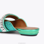 Kurt Geiger 女性 ロンドンプリンスリークリスタル D60X6668 ティール |履物 - Image 4