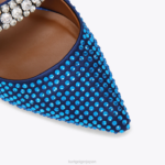 Kurt Geiger 女性 ロンドンプリンスリークリスタル D60X6684 青暗い |履物 - Image 4