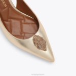 Kurt Geiger 女性 ロンドンベルグラビアスリングバック D60X6332 金 |履物 - Image 5