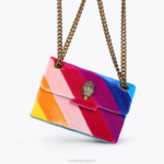 Kurt Geiger 女性 ロンドンベルベットミニケンジントン D60X624 マルチ/その他 |バッグ - Image 6