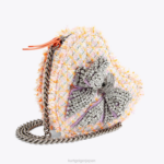 Kurt Geiger 女性 ロンドンボウハートクロスボディ D60X6258 オレンジ |バッグ - Image 3