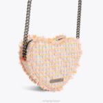 Kurt Geiger 女性 ロンドンボウハートクロスボディ D60X6258 オレンジ |バッグ - Image 4