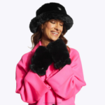 Kurt Geiger 女性 ロンドンポピーの指なし手袋 D60X6508 黒 |アクセサリー - Image 2