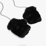 Kurt Geiger 女性 ロンドンポピーの指なし手袋 D60X6508 黒 |アクセサリー - Image 3