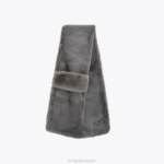 Kurt Geiger 女性 ロンドンポピースカーフ D60X6511 グレー |アクセサリー - Image 4