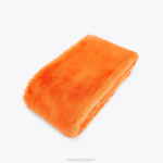 Kurt Geiger 女性 ロンドンポピースカーフ D60X6513 オレンジ |アクセサリー - Image 5