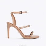 Kurt Geiger 女性 ロンドンポーシャクリスタル D60X6383 キャメル |履物