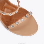 Kurt Geiger 女性 ロンドンポーシャクリスタル D60X6383 キャメル |履物 - Image 4