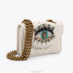 Kurt Geiger 女性 ロンドンマイクロケンジントンアイ D60X654 骨 |バッグ - Image 3