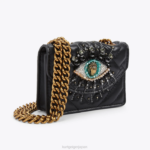 Kurt Geiger 女性 ロンドンマイクロケンジントンアイ D60X653 黒 |バッグ - Image 3