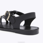 Kurt Geiger 女性 ロンドンマデリンフィッシャーマンサンダル D60X6449 黒 |履物 - Image 4