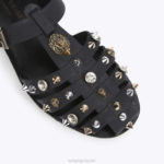 Kurt Geiger 女性 ロンドンマデリンフィッシャーマンサンダル D60X6449 黒 |履物 - Image 5