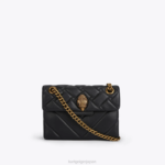 Kurt Geiger 女性 ロンドンミニケンジントン D60X672 黒の組み合わせ |バッグ