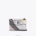 Kurt Geiger 女性 ロンドンミニケンジントン D60X673 メタルコンビネーション |バッグ