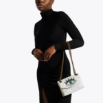 Kurt Geiger 女性 ロンドンミニケンジントンアイ D60X675 骨 |バッグ - Image 2