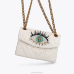 Kurt Geiger 女性 ロンドンミニケンジントンアイ D60X675 骨 |バッグ - Image 6