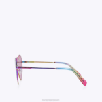 Kurt Geiger 女性 ロンドンメタルハートサングラス D60X6467 メタルコンビネーション |アクセサリー - Image 4