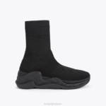 Kurt Geiger 女性 ロンドンメンズロンドンソックス D60X6385 黒 |履物