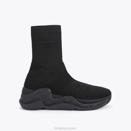 Kurt Geiger 女性 ロンドンメンズロンドンソックス D60X6385 黒 |履物