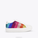 Kurt Geiger 女性 ロンドンレイニーストライプクリスタル D60X6147 マルチ/その他 |履物