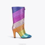Kurt Geiger 女性 ロンドンレインボーケンジントンブーツ D60X6145 マルチ/その他 |履物