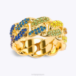 Kurt Geiger 女性 ロンドンレインボーチェーンリング D60X6251 マルチ/その他 |アクセサリー - Image 2