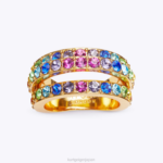 Kurt Geiger 女性 ロンドンレインボートリプルリング D60X6180 マルチ/その他 |アクセサリー - Image 3