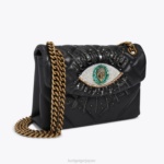Kurt Geiger 女性 ロンドンレザー ミニケンジントンアイ D60X676 黒 |バッグ - Image 2