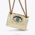 Kurt Geiger 女性 ロンドンレザー ミニケンジントンアイ D60X6108 金 |バッグ - Image 6