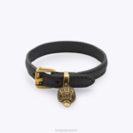 Kurt Geiger 女性 ロンドンレザーイーグルブレスレット D60X6577 黒 |アクセサリー