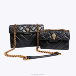 Kurt Geiger 女性 ロンドンレザーケンジントン D60X646 黒 |バッグ - Image 7