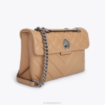 Kurt Geiger 女性 ロンドンレザーケンジントン D60X647 キャメル |バッグ - Image 3