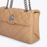 Kurt Geiger 女性 ロンドンレザーケンジントン D60X647 キャメル |バッグ - Image 6
