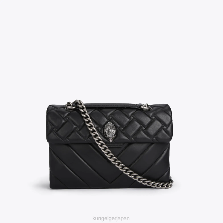 kurt_geiger_e5a5b3e680a7_e383ade383b3e38389e383b3e383ace382b6e383bce382b1e383b3e382b8e383b3e38388e383b3_d60x698_e9bb92e381aee7b.png Kurt Geiger 女性 ロンドンレザーケンジントン D60X698 黒の組み合わせ |バッグ - Image 1