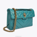 Kurt Geiger 女性 ロンドンレザーケンジントンバッグ D60X648 ガソリン |バッグ - Image 3