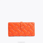 Kurt Geiger 女性 ロンドンレザーソフトウォレット D60X6275 オレンジ |バッグ