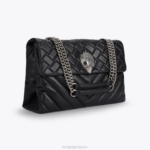 Kurt Geiger 女性 ロンドンレザーXXLケンジン​​トン D60X664 黒 |バッグ - Image 3