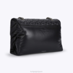 Kurt Geiger 女性 ロンドンレザーXXLケンジン​​トン D60X664 黒 |バッグ - Image 4