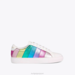 Kurt Geiger 女性 ロンドンレーンストライプ D60X6169 メタルコンビネーション |履物