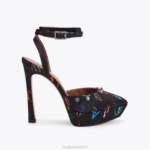 Kurt Geiger 女性 ロンドン・オクタヴィア・プラットフォーム D60X6409 黒その他 |履物