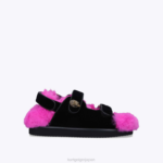 Kurt Geiger 女性 ロンドン・オーソン D60X6371 黒の組み合わせ |履物