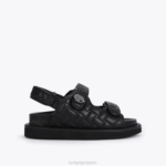 Kurt Geiger 女性 ロンドン・オーソン D60X6456 黒 |履物