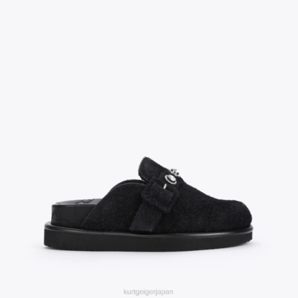 Kurt Geiger 女性 ロンドン・オーソン・クリスタル・ミュール D60X6384 黒 |履物
