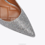 Kurt Geiger 女性 ロンドン・ショアディッチのスティレット D60X6419 シルバーの組み合わせ |履物 - Image 4