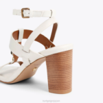 Kurt Geiger 女性 ロンドン・ハンプトン Tバーブロック D60X6339 骨 |履物 - Image 4